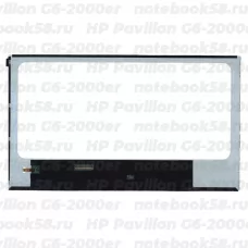 Матрица для ноутбука HP Pavilion G6-2000er (1366x768 HD) TN, 40pin, Глянцевая