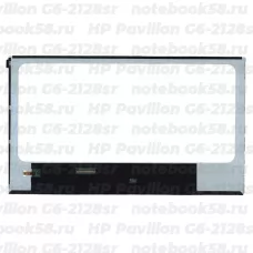 Матрица для ноутбука HP Pavilion G6-2128sr (1366x768 HD) TN, 40pin, Глянцевая
