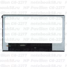 Матрица для ноутбука HP Pavilion G6-2217 (1366x768 HD) TN, 40pin, Глянцевая