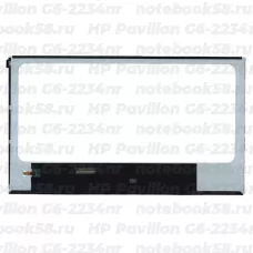 Матрица для ноутбука HP Pavilion G6-2234nr (1366x768 HD) TN, 40pin, Глянцевая