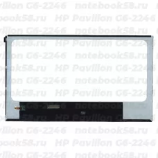 Матрица для ноутбука HP Pavilion G6-2246 (1366x768 HD) TN, 40pin, Глянцевая