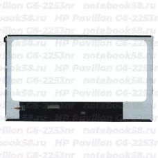 Матрица для ноутбука HP Pavilion G6-2253nr (1366x768 HD) TN, 40pin, Глянцевая