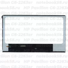 Матрица для ноутбука HP Pavilion G6-2263er (1366x768 HD) TN, 40pin, Глянцевая