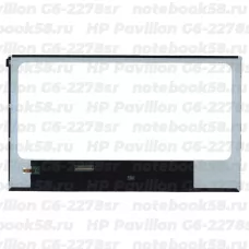 Матрица для ноутбука HP Pavilion G6-2278sr (1366x768 HD) TN, 40pin, Глянцевая