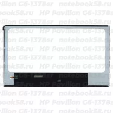 Матрица для ноутбука HP Pavilion G6-1378sr (1366x768 HD) TN, 40pin, Глянцевая