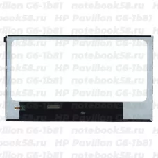 Матрица для ноутбука HP Pavilion G6-1b81 (1366x768 HD) TN, 40pin, Глянцевая
