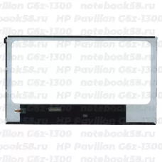Матрица для ноутбука HP Pavilion G6z-1300 (1366x768 HD) TN, 40pin, Глянцевая