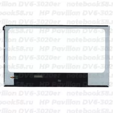 Матрица для ноутбука HP Pavilion DV6-3020er (1366x768 HD) TN, 40pin, Глянцевая