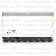 Матрица для ноутбука HP Pavilion G7-1313nr (1600x900 HD+) TN, 40pin, Матовая