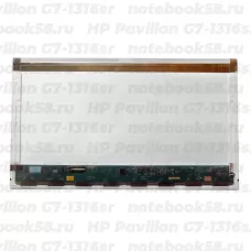 Матрица для ноутбука HP Pavilion G7-1316sr (1600x900 HD+) TN, 40pin, Матовая