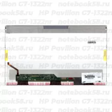 Матрица для ноутбука HP Pavilion G7-1322nr (1600x900 HD+) TN, 40pin, Глянцевая