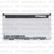 Матрица для ноутбука HP Pavilion G7-1320 (1600x900 HD+) TN, 40pin, Глянцевая