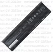Аккумулятор для ноутбука HP Pavilion G6-2252sr (Li-Ion 55Wh, 11.1V) Original