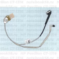 Шлейф матрицы для ноутбука HP Pavilion G7-1316 (40pin LVDS, LED)