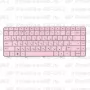 Клавиатура для ноутбука HP Pavilion G6-1243 Розовая