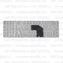 Клавиатура для ноутбука HP Pavilion G6-2106nr Белая, без рамки