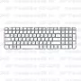 Клавиатура для ноутбука HP Pavilion G6-2245 Белая, без рамки