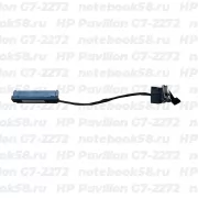 Шлейф жесткого диска для ноутбука HP Pavilion G7-2272 (6+7pin)