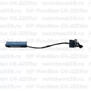 Шлейф жесткого диска для ноутбука HP Pavilion G6-2239sr (6+7pin)