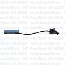 Шлейф жесткого диска для ноутбука HP Pavilion G6-2328 (6+7pin)