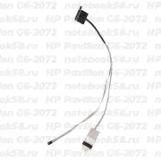Шлейф матрицы для ноутбука HP Pavilion G6-2072 (40pin LVDS)