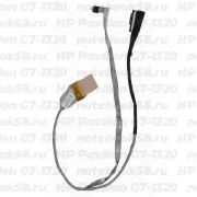 Шлейф матрицы для ноутбука HP Pavilion G7-1320 (40pin LVDS, LED)